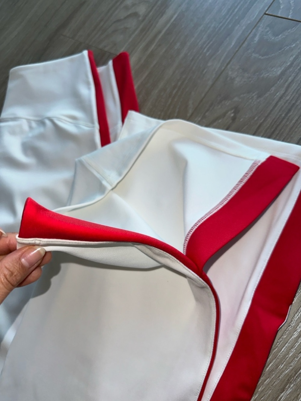 Wilson White and Red Athletic Top - Picture 10 of 16